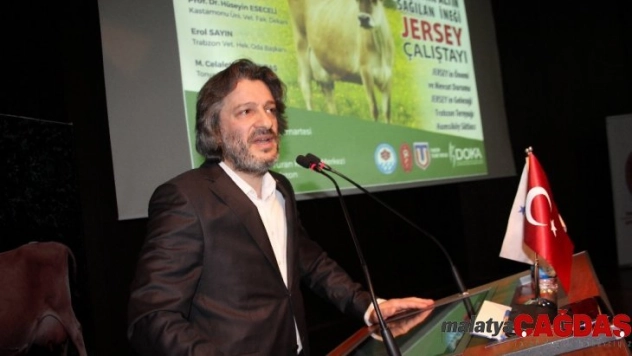 Trabzon'da 'Bölgenin altın sağılan ineği Jersey Çalıştayı' düzenlendi