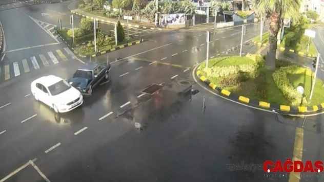 Trabzon'da sürücülerin ışık ihlalleri kameralara yansıdı