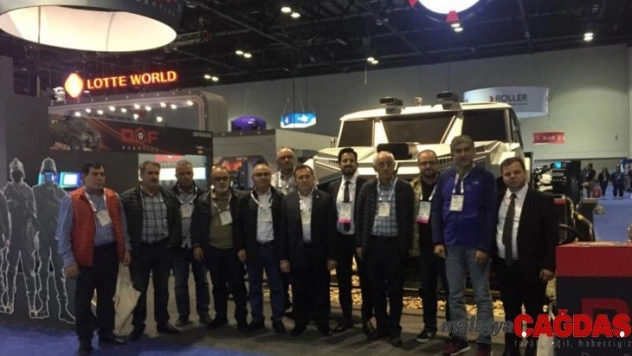 Trabzon heyeti, ABD'de Cazibe Merkezleri Fuarı'nda sektörü inceledi