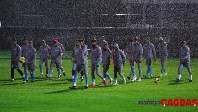 Trabzonspor'da hazırlıklar sürdü