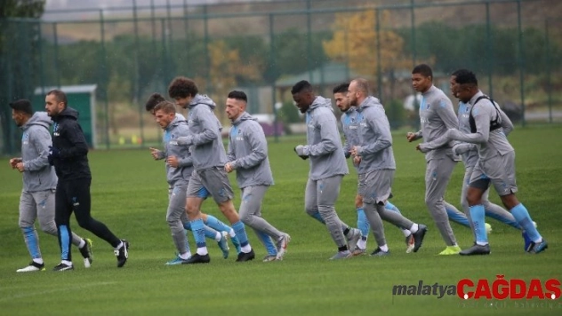 Trabzonspor'da Sturridge takımla birlikte çalıştı