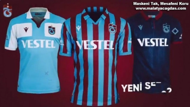 Trabzonspor'da yeni sezon formaları tanıtıldı