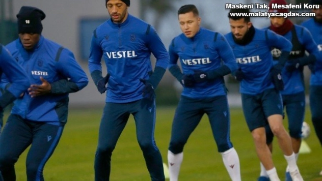 Trabzonspor, Fenerbahçe maçı hazırlıklarını tamamladı