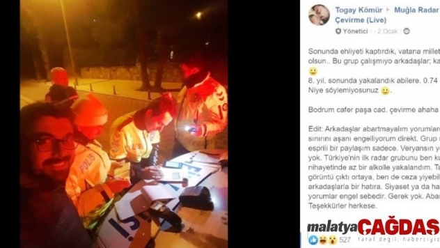 Trafik cezası yememek için gurup kurdu, 8 yıl sonra ehliyetini kaptırdı