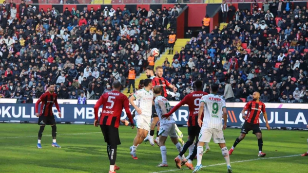 Trendyol Süper Lig: Gaziantep FK: 1 - Konyaspor: 1