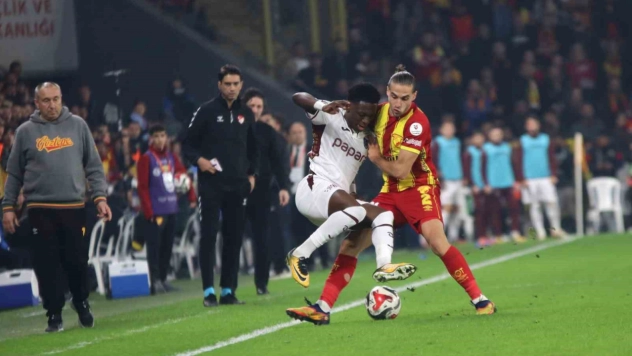 Göztepe, sahasında Trabzonspor'a 2-1 mağlup oldu