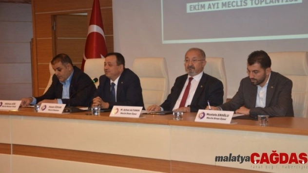 TSO Ekim ayı meclis toplantısı düzenledi