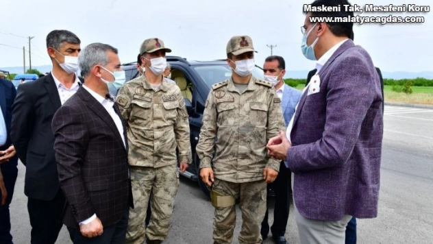Tüfenkci ve Çınar'dan Jandarma ziyareti