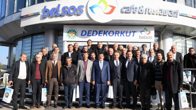 Tüfenkci ve Gürkan, Hekimhan muhtarlarıyla bir araya geldi