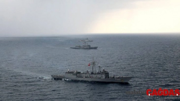 Türk Deniz Grubu'ndan Orta Akdeniz'de geçiş eğitimi