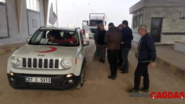 Türk Kızılayı Tel Abyad'a yardımlarını sürdürüyor