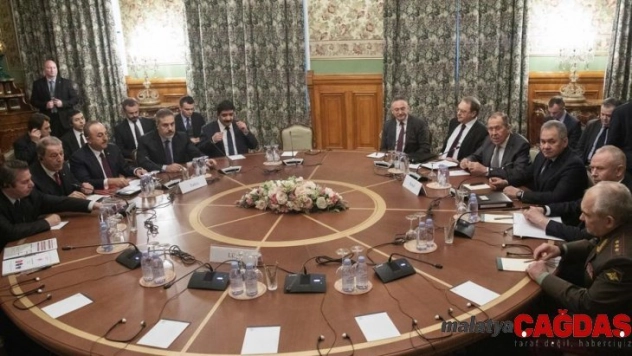Türk ve Rus heyeti Libya gündemiyle toplandı