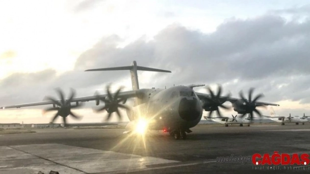 Türk yardım uçağı Somali'ye ulaştı