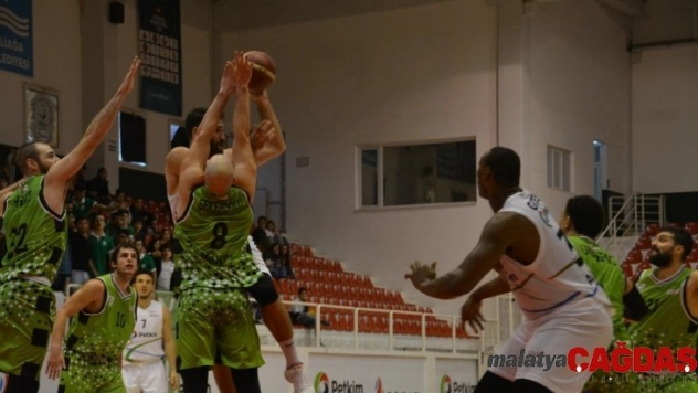 Türkiye Basketbol Ligi: Petkim Spor: 79 - Manisa Büyükşehir Belediye: 75