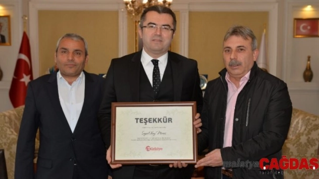 Türkiye Gazetesi'nden Vali Memiş'e ziyaret