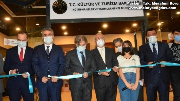 AVM Kütüphanesi Malatya'da açıldı