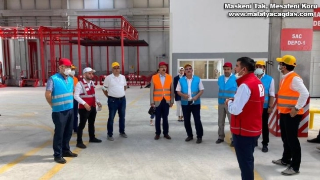 Afet barınma sistemleri merkezi Malatya'da kuruluyor