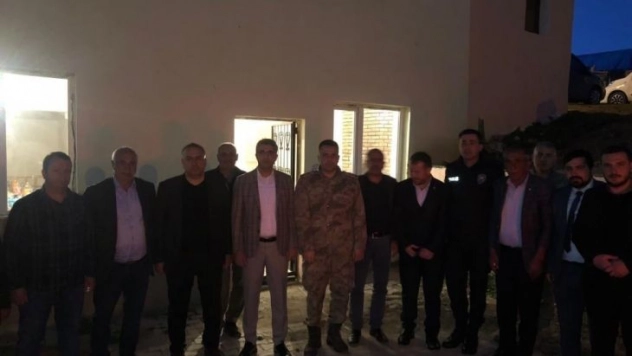 Turnalı mahalle muhtarlığından iftar yemeği