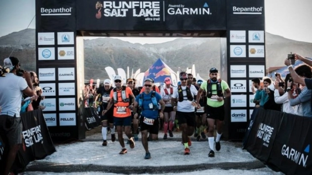 Tuz Gölü'nde maraton heyecanı