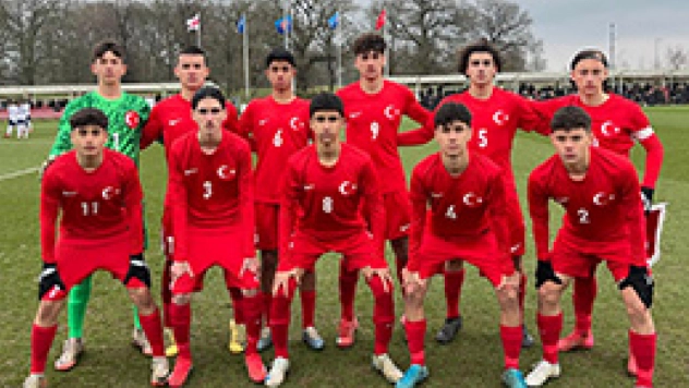 U15 Millî Takımı, Hazırlık Maçında İngiltere'ye 3-0 Yenildi