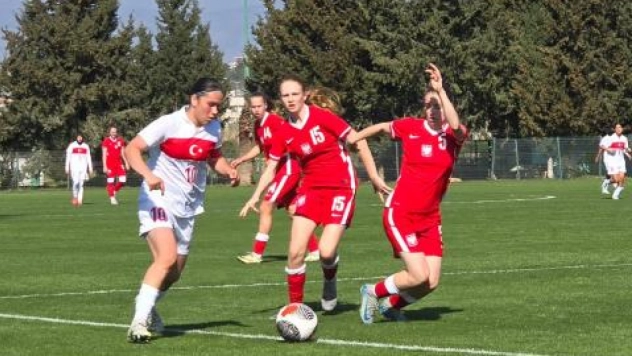 U17 Kız Millî Takımımız, Polonya'ya Mağlup Oldu