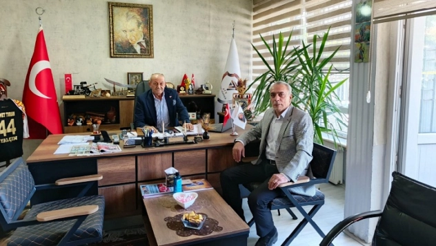 UDH Genelbaşkanı Zafer, Yerli ve Milli Parti Malatya İl Başkanı Yalçın'ı ziyaret etti
