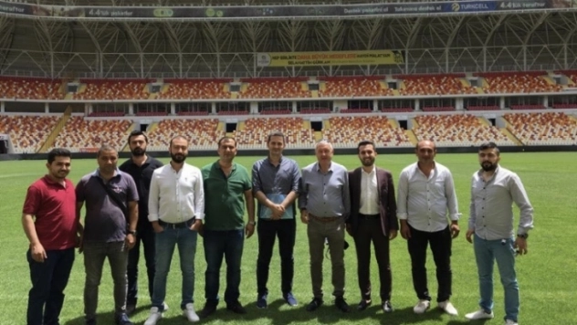 UEFA denetçileri Yeni Malatya Stadyumu'nu inceledi