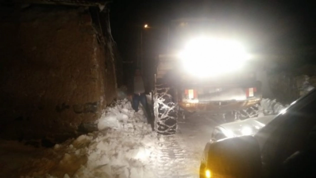 Ulaş'ta Hasta Kurtarma Operasyonu