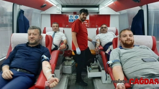 Ulaşımpark çalışanları kan bağışında bulundu