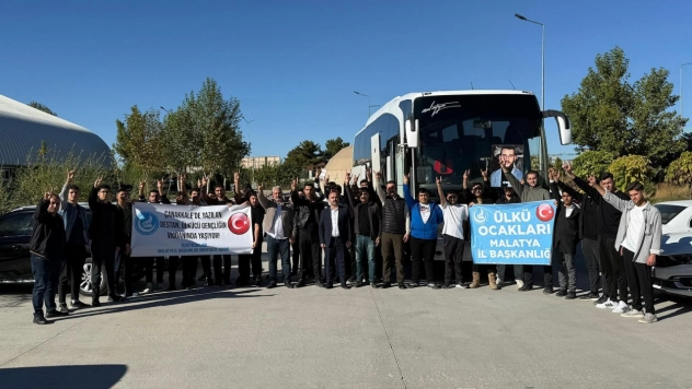Ülkü Ocakları'ndan ''Medeniyet, Tarih ve Kültür Kampı'na Yolculuk''