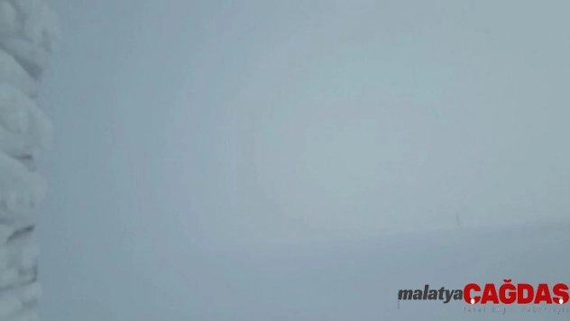 Uludağ'da 2 kişinin kaybolduğu günkü hava durumu kameralara böyle yansıdı