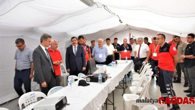 Uluslararası UMKE Tatbikatı Malatya da devam ediyor