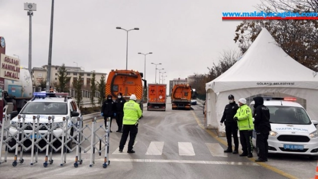 Umreden gelenlerin yerleştirildiği Gölbaşı'ndaki yurtlarda özel dezenfeksiyon