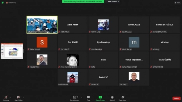 Uydu sistemleri ile yapılan bilimsel araştırmalara yönelik seminer düzenlendi