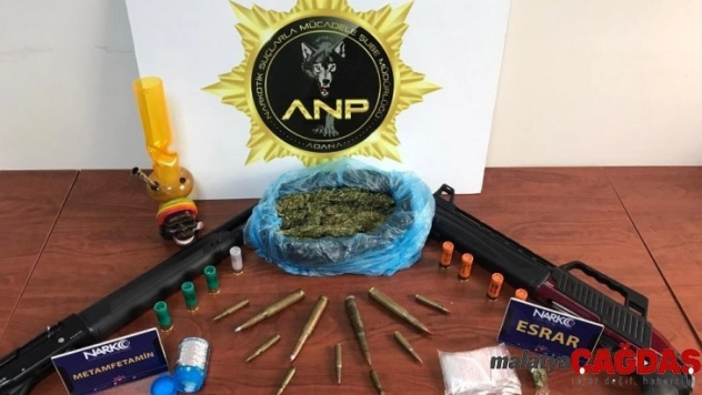 Uyuşturucu operasyonunda uçaksavar mermileri ele geçirildi