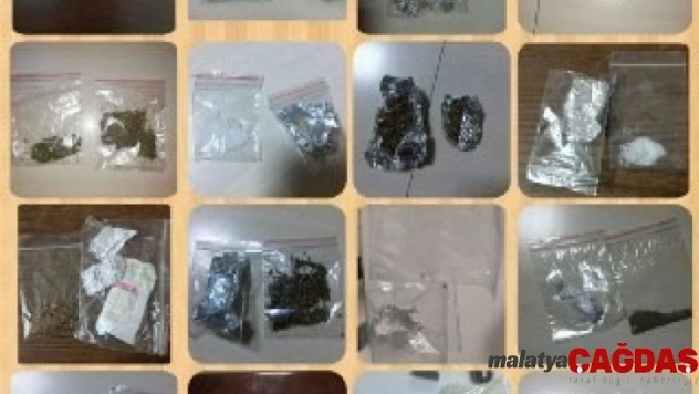 Uyuşturucu taciri 17 kişi yakalandı