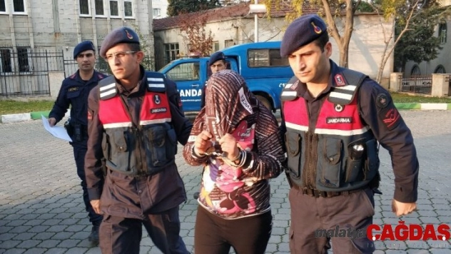 Uyuşturucudan hapis cezası bulunan genç kız tutuklandı