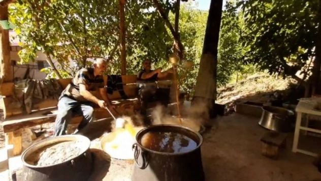 Üzümün pekmez yolculuğu