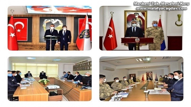 Vali Baruş'a, Emniyet ve Jandarma'dan Brifing