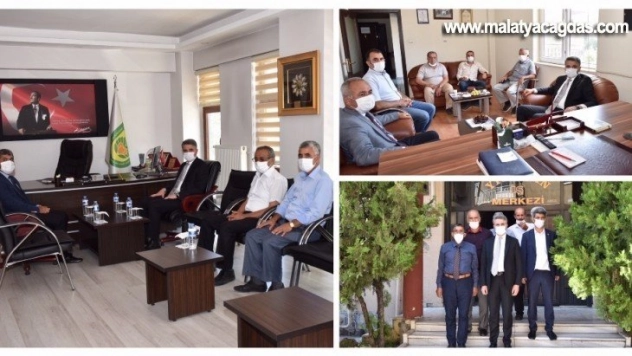 Vali Baruş'tan Oda, Birlik ve Derneklere Ziyaret