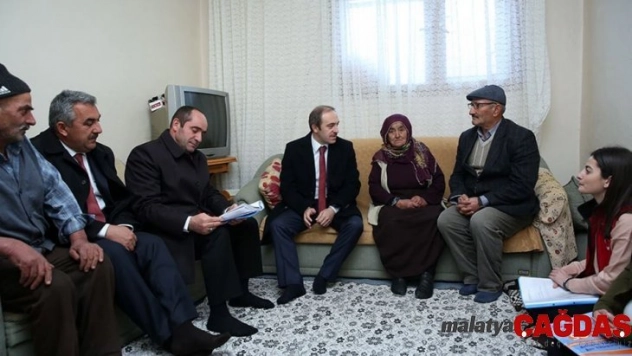 Vali Epcim, Balca ve Kabaçayır köylerini ziyaret etti