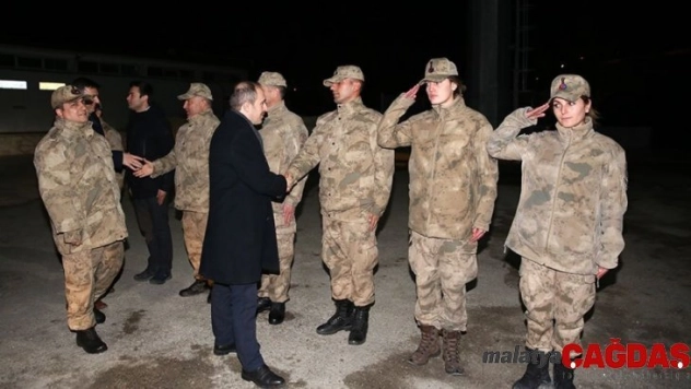 Vali Epcim'den görev başındaki güvenlik güçlerini ziyaret