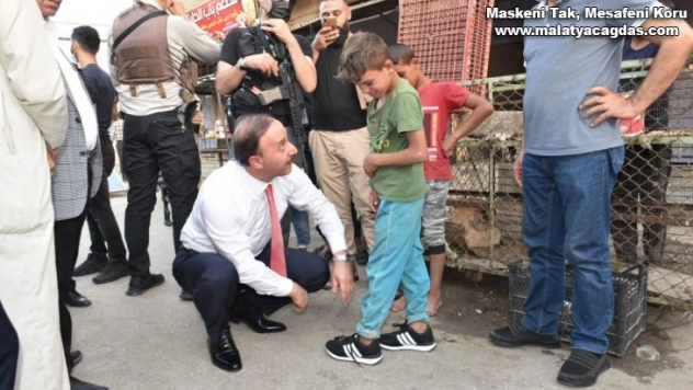 Vali Erin Ceylanpınar ve Resulayn'ı ziyaret etti