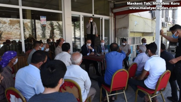 Vali Erin, mahalle gezilerine yeniden başladı