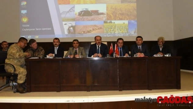 Vali Erin, Suriye'de yürütülen çalışmaları değerlendirdi