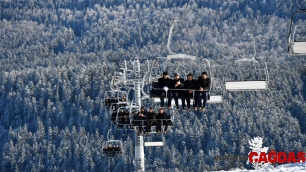 Vali Gürel, Keltepe Kayak Merkezini inceledi
