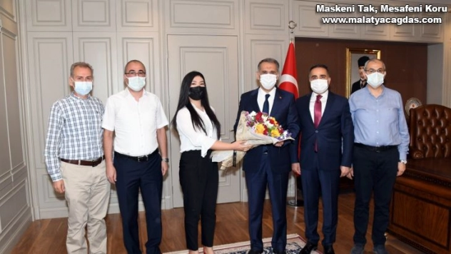 Vali Mahmut Çuhadar'a 'Dünya Çevre Günü' ziyareti