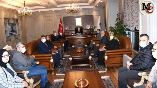 Vali Mahmut Çuhadar'a 3 Aralık Dünya Engelliler Günü ziyareti