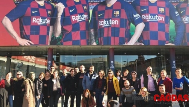 Vali Sonel gönderdi, 24 öğretmen Barcelona'yı gezdi