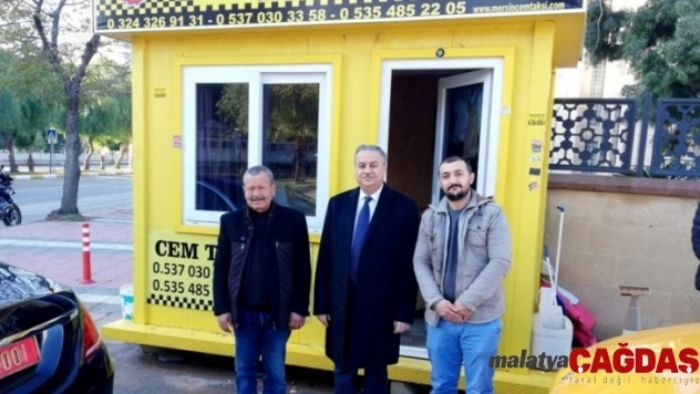 Vali Su'dan taksi durağına sürpriz ziyaret